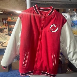 New Jersey Devils leather jacket